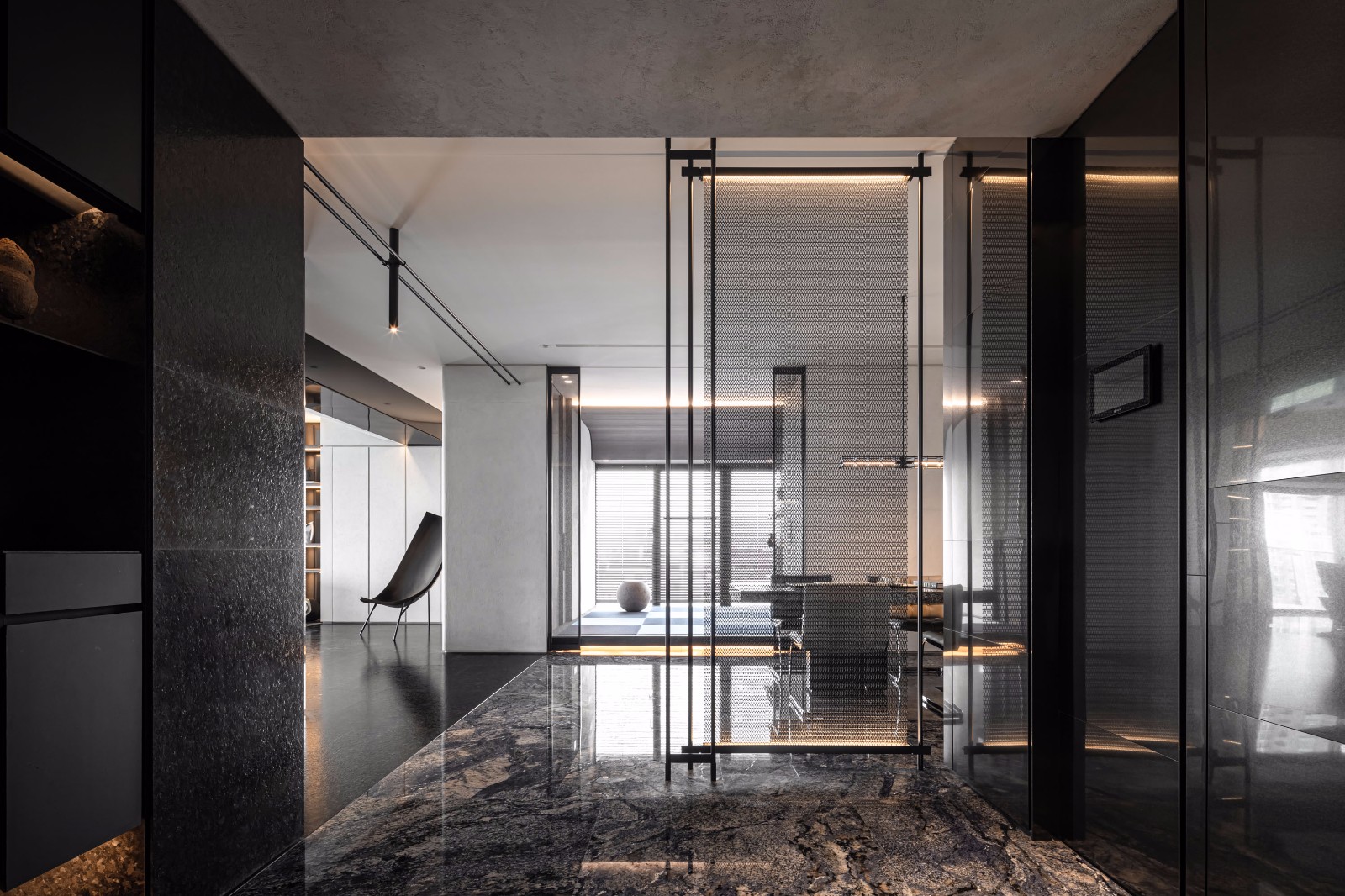 装修案例现代风格别墅装修效果图-客厅 装修案例现代风格别墅装修效果图-客厅